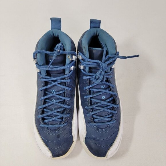 Nike Air Jordan 12 Retro Indigo Sneakers Shoe Size 6.5 Y DB5595-404 SEE PHOTO - Picture 2 of 14